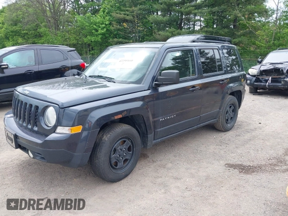 2016 Jeep Patriot Sport SE z VIN 1C4NJPBA7GD526498, wystawiony jako IAAI lot #42295160 z przebiegiem 143 241 mil mil oraz . Historia ofert i sprzedaży dostępna na DreamBid. Obrazek 2.