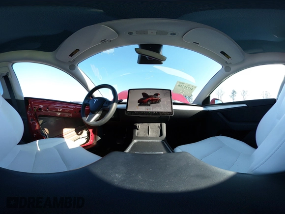 2023 Tesla Model Y Long Range with VIN 7SAYGDEE0PA202150, listed as a IAAI auction lot 41735258 with 22,131 mi miles and . Bid and sale history available at DreamBid. Image 18.