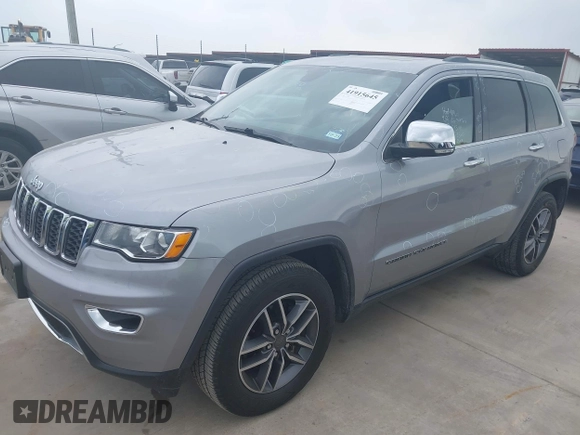 2020 Jeep Grand Cherokee Limited with VIN 1C4RJEBG2LC115973, listed as a IAAI auction lot 41915645 with 91,439 mi miles and . Bid and sale history available at DreamBid. Image 21.