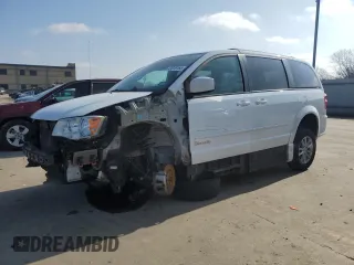 2016 Dodge Grand Caravan SXT with VIN 2C4RDGCG6GR396643, listed as a Copart auction lot 43816165 with 96,588 mi miles and Salvage Title. Bid and sale history available at carsss.com. Image 1.