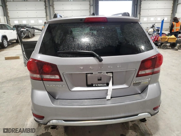 2019 Dodge Journey Crossroad with VIN 3C4PDCGG1KT686675, listed as a Copart auction lot 47825235 with 120,085 mi miles and Salvage Title. Bid and sale history available at carsss.com. Image 6.