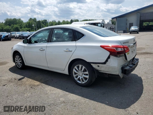 2017 Nissan Sentra SV with VIN 3N1AB7AP6HY363717, listed as a Copart auction lot 61388475 with 76,880 mi miles and Salvage title. Bid and sale history available at DreamBid. Image 2.