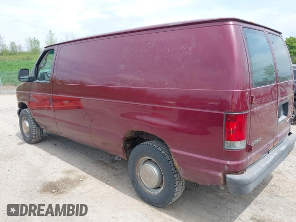 2003 Ford Econoline Cargo z VIN 1FTNE24L53HB45564, wystawiony jako IAAI lot #42274995 z przebiegiem 172 944 mil mil oraz . Historia ofert i sprzedaży dostępna na DreamBid. Obrazek 3.