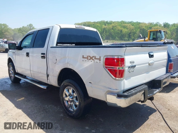 2012 Ford F-150 XL with VIN 1FTFW1ET9CFA18094, listed as a IAAI auction lot 42054840 with 164,972 mi miles. Bid and sale history available at carsss.com. Image 3.