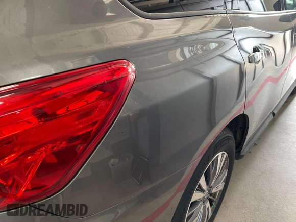 2019 Nissan Pathfinder SL z VIN 5N1DR2MM9KC604319, wystawiony jako IAAI lot #42437888 z przebiegiem 122 569 mil mil oraz . Historia ofert i sprzedaży dostępna na DreamBid. Obrazek 26.