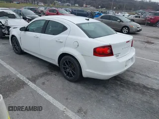 2012 Dodge Avenger SE with VIN 1C3CDZAB0CN110886, listed as a IAAI auction lot 41169873 with Not Provided miles and . Bid and sale history available at DreamBid. Image 3.