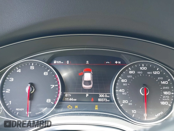 2017 Audi A7 Prestige with VIN WAU22AFC5HN097458, listed as a IAAI auction lot 41977575 with 60,373 mi miles. Bid and sale history available at carsss.com. Image 7.