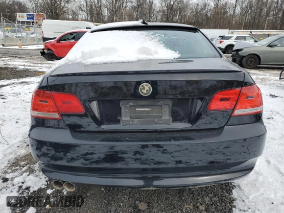 2009 BMW 3 Series 328i with VIN WBAWV13529P121249, listed as a Copart auction lot 89005845 with 107,011 mi miles and Salvage Title. Bid and sale history available at carsss.com. Image 6.
