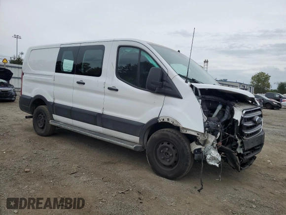 2020 Ford Transit Cargo with VIN 1FTBR1Y85LKB14048, listed as a Copart auction lot 71430654 with 78,306 mi miles and Salvage Title. Bid and sale history available at DreamBid. Image 4.