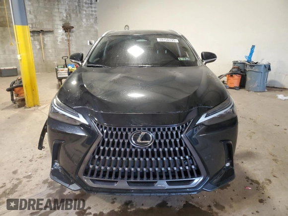 2024 Lexus NX 350 Luxury with VIN 2T2HGCEZ7RC034667, listed as a Copart auction lot 59150195 with 16,675 mi miles and Salvage title. Bid and sale history available at DreamBid. Image 5.