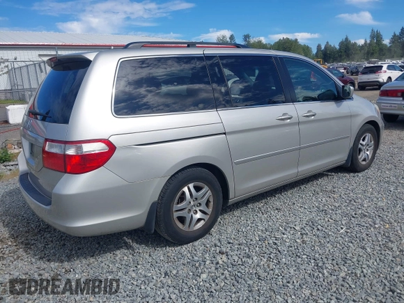2006 Honda Odyssey EX-L z VIN 5FNRL38726B428227, wystawiony jako IAAI lot #42381464 z przebiegiem 156 623 mil mil oraz . Historia ofert i sprzedaży dostępna na DreamBid. Obrazek 4.