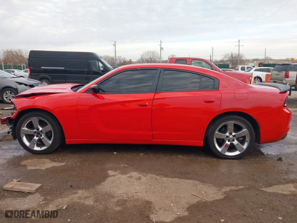 2018 Dodge Charger SXT with VIN 2C3CDXBG4JH179214, listed as a IAAI auction lot 41126890 with 42,712 mi miles. Bid and sale history available at carsss.com. Image 15.
