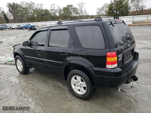 2007 Ford Escape Limited with VIN 1FMYU04117KA50409, listed as a Copart auction lot 87290864 with 239,877 mi miles and Salvage Title. Bid and sale history available at carsss.com. Image 2.