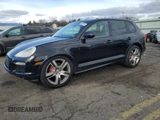 2008 Porsche Cayenne GTS with VIN WP1AD29P38LA73456, listed as a Copart auction lot 85983194 with 141,882 mi miles and Salvage title. Bid and sale history available at DreamBid. Image 1.