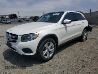 2018 Mercedes-Benz GLC 300 with VIN WDC0G4JB1JV019092, listed as a Copart auction lot 60922985 with 75,998 mi miles and Salvage title. Bid and sale history available at DreamBid. Image 1.