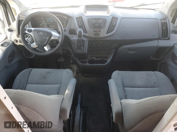 2015 Ford Transit Cargo with VIN 1FTNR1ZM4FKA33992, listed as a Copart auction lot 74308214 with 115,095 mi miles and Salvage Title. Bid and sale history available at DreamBid. Image 8.