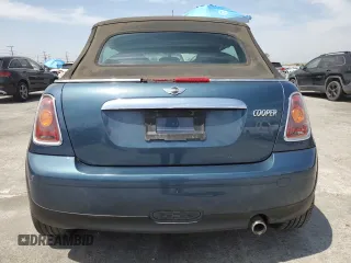 2009 MINI Convertible with VIN WMWMR33589TU96481, listed as a Copart auction lot 52785515 with 144,792 mi miles and Clean Title. Bid and sale history available at DreamBid. Image 6.