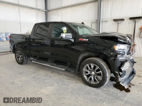 2019 Chevrolet Silverado 1500 LT with VIN 3GCUYDED5KG193371, listed as a Copart auction lot 51765875 with 145,643 mi miles and Salvage Title. Bid and sale history available at carsss.com. Image 4.