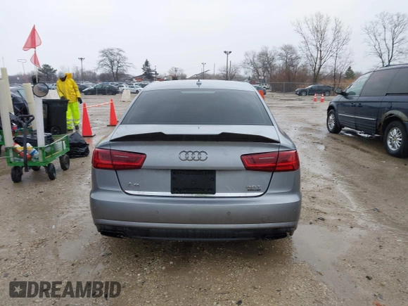2016 Audi A6 2.0T Premium Plus with VIN WAUGFAFC1GN014536, listed as a IAAI auction lot 41937616 with 122,417 mi miles. Bid and sale history available at carsss.com. Image 16.