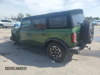 2022 Ford Bronco z VIN 1FMDE5BHXNLA88611, wystawiony jako Copart lot #58135415 z przebiegiem 15 448 mil mil oraz Nie do naprawy • Non repairable. Historia ofert i sprzedaży dostępna na DreamBid. Obrazek 2.
