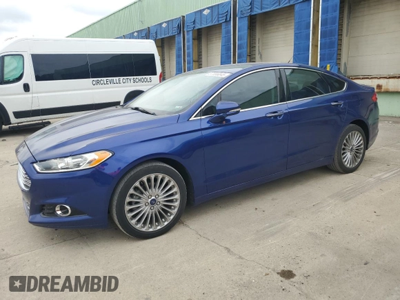2016 Ford Fusion Titanium with VIN 3FA6P0D90GR232029, listed as a Copart auction lot 57096045 with 90,694 mi miles and Salvage title. Bid and sale history available at DreamBid. Image 1.