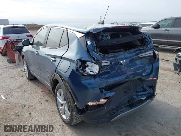 2024 Buick Encore GX Preferred with VIN KL4AMBS23RB173591, listed as a IAAI auction lot 41353427 with 10,562 mi miles and . Bid and sale history available at DreamBid. Image 3.