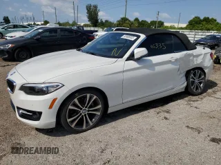 2017 BMW 2 Series 230i with VIN WBA2K9C37H7A26238, listed as a Copart auction lot 56988833 with 46,335 mi miles. Bid and sale history available at carsss.com. Image 1.