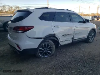 2019 Hyundai Santa Fe XL SE with VIN KM8SM4HF1KU309092, listed as a Copart auction lot 85128434 with 61,601 mi miles and Salvage Title. Bid and sale history available at carsss.com. Image 3.
