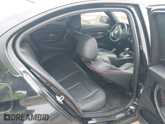 2014 BMW 3 Series 328i xDrive with VIN WBA3B3G57ENR82319, listed as a IAAI auction lot 41655950 with 130,926 mi miles. Bid and sale history available at carsss.com. Image 8.