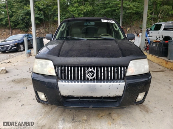 2007 Mercury Mariner with VIN 4M2CU39H97KJ03132, listed as a Copart auction lot 61134654 with 263,005 mi miles and Salvage Title. Bid and sale history available at carsss.com. Image 5.