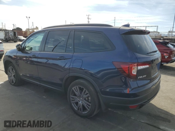 2022 Honda Pilot Sport with VIN 5FNYF6H32NB032847, listed as a Copart auction lot 42511905 with 28,420 mi miles and Salvage Title. Bid and sale history available at carsss.com. Image 2.