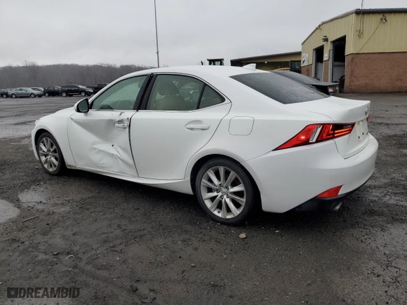 2014 Lexus IS 250 with VIN JTHCF1D25E5011632, listed as a Copart auction lot 49142025 with 127,191 mi miles and Salvage Title. Bid and sale history available at carsss.com. Image 2.
