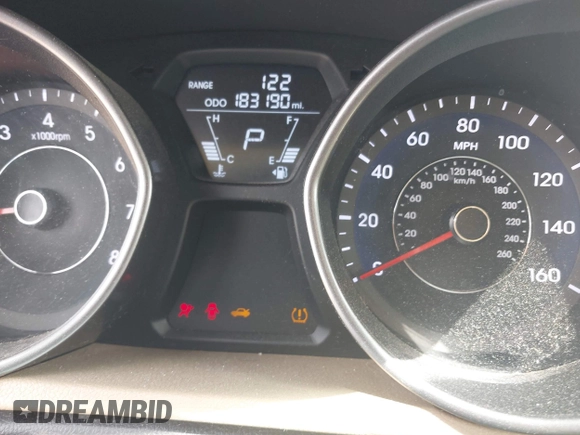 2013 Hyundai Elantra Limited с VIN 5NPDH4AE6DH171453, выставлен на аукционе IAAI как лот 42198633 с пробегом 183 190 миль миль и . История ставок и продаж доступна на DreamBid. Изображение 7.