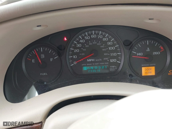2004 Chevrolet Impala with VIN 2G1WF52E449148302, listed as a IAAI auction lot 42017347 with 233,618 mi miles. Bid and sale history available at carsss.com. Image 7.