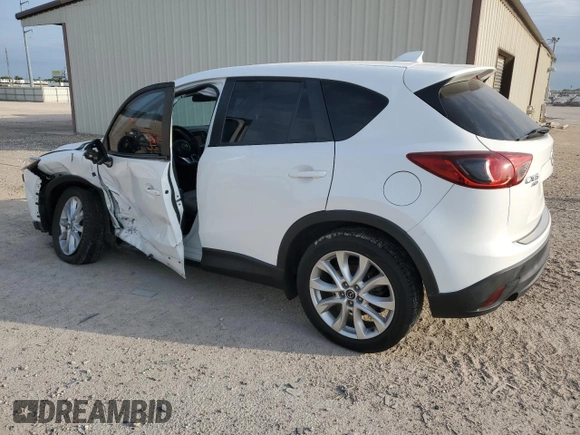 2014 Mazda CX-5 Grand Touring with VIN JM3KE4DYXE0377810, listed as a Copart auction lot 53071255 with 117,642 mi miles and Salvage Title. Bid and sale history available at DreamBid. Image 2.