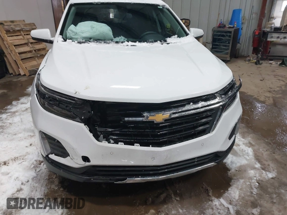2024 Chevrolet Equinox LT with VIN 3GNAXUEGXRS152409, listed as a IAAI auction lot 41630575 with 4,853 mi miles. Bid and sale history available at carsss.com. Image 6.
