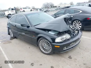 2001 BMW 3 Series 330Ci with VIN WBABN53431JU33861, listed as a IAAI auction lot 41757266 with 138,440 mi miles. Bid and sale history available at carsss.com. Image 1.