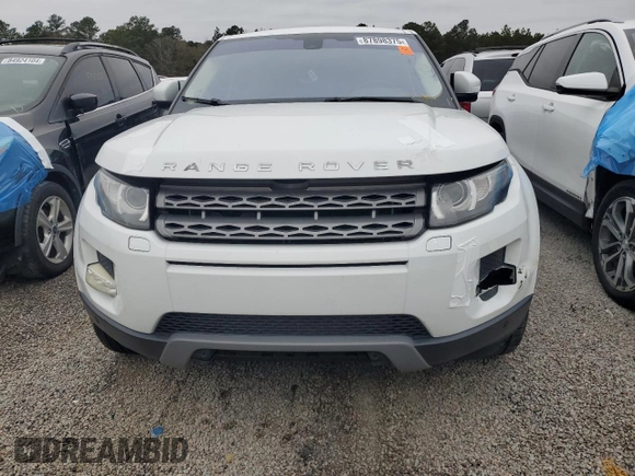 2012 Land Rover Range Rover Evoque Pure Plus with VIN SALVP2BG2CH627241, listed as a Copart auction lot 87898375 with 0 mi miles and Salvage Title. Bid and sale history available at carsss.com. Image 5.