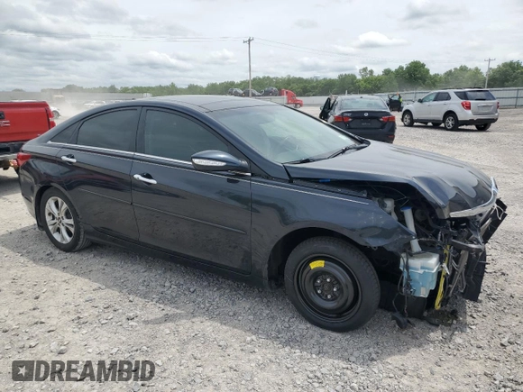 2013 Hyundai Sonata Limited z VIN 5NPEC4AC6DH711644, wystawiony jako Copart lot #61027705 z przebiegiem 65 443 mil mil oraz Szkoda całkowita • Salvage title. Historia ofert i sprzedaży dostępna na DreamBid. Obrazek 4.