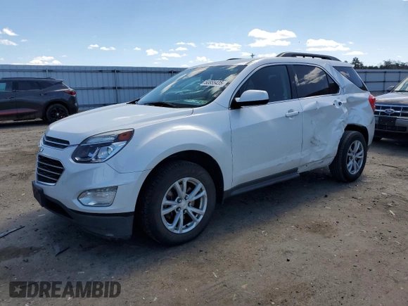 2017 Chevrolet Equinox LT with VIN 2GNALCEK8H1516038, listed as a Copart auction lot 50855435 with 117,039 mi miles and Salvage Title. Bid and sale history available at carsss.com. Image 1.
