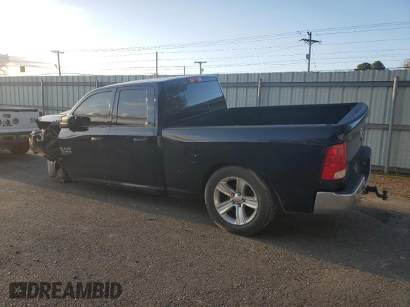 2020 Ram 1500 Classic Tradesman with VIN 1C6RR6FG5LS119554, listed as a Copart auction lot 87228014 with 98,615 mi miles and Salvage Title. Bid and sale history available at carsss.com. Image 2.