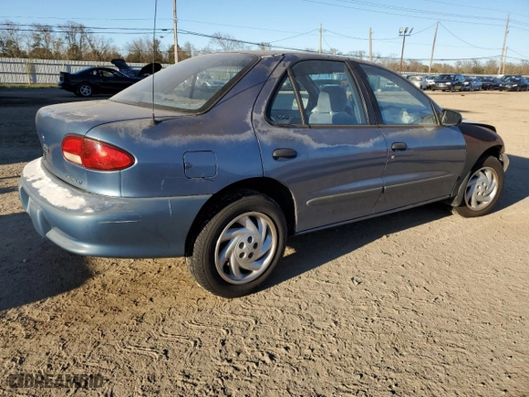 1997 Chevrolet Cavalier LS with VIN 1G1JF524XV7266682, listed as a Copart auction lot 86581244 with 166,330 mi miles and Salvage Title. Bid and sale history available at carsss.com. Image 3.