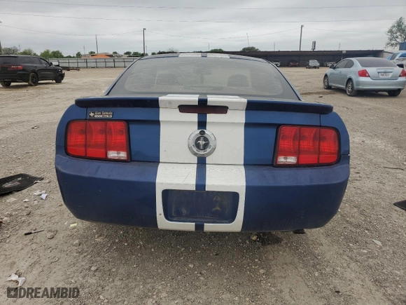 2008 Ford Mustang Deluxe with VIN 1ZVHT80N085183108, listed as a Copart auction lot 51034485 with 160,149 mi miles and Salvage Title. Bid and sale history available at carsss.com. Image 6.