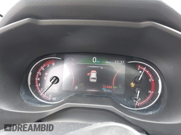 2023 Toyota RAV4 XLE with VIN 2T3P1RFV7PC325982, listed as a IAAI auction lot 42451699 with 20,745 mi miles and . Bid and sale history available at DreamBid. Image 7.