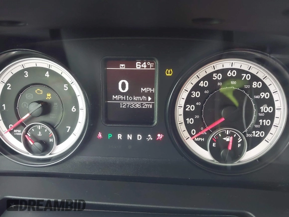 2014 Ram 1500 Express with VIN 1C6RR6FT5ES416548, listed as a IAAI auction lot 41518392 with 127,336 mi miles and . Bid and sale history available at DreamBid. Image 7.