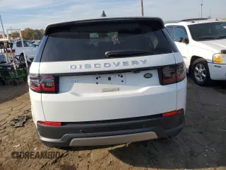 2023 Land Rover Discovery Sport S with VIN SALCJ2FX0PH321907, listed as a Copart auction lot 77419534 with 18,089 mi miles and Salvage Title. Bid and sale history available at carsss.com. Image 6.