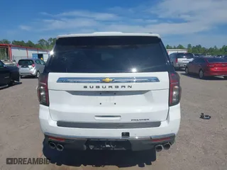 2023 Chevrolet Suburban Premier with VIN 1GNSCFKDXPR371053, listed as a IAAI auction lot 42045193 with 92,544 mi miles. Bid and sale history available at carsss.com. Image 16.