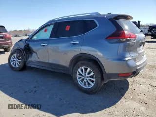 2019 Nissan Rogue S with VIN KNMAT2MV2KP539596, listed as a Copart auction lot 49121755 with 100,044 mi miles and Salvage Title. Bid and sale history available at carsss.com. Image 2.