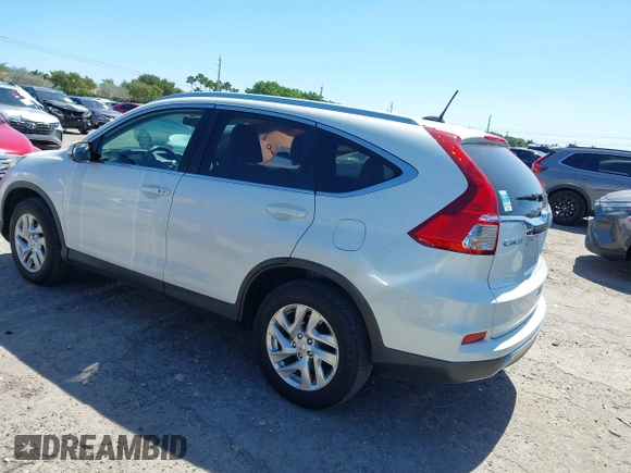 2015 Honda CR-V EX-L with VIN 5J6RM3H72FL019942, listed as a IAAI auction lot 41738914 with 89,099 mi miles. Bid and sale history available at carsss.com. Image 3.