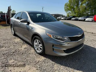 2016 Kia Optima LX with VIN 5XXGT4L38GG025577, listed as a Copart auction lot 52939195 with 97,261 mi miles and Clean Title. Bid and sale history available at carsss.com. Image 1.